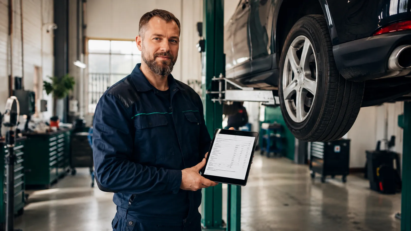 Autohuollon hinnan tarkistus korjaamolla